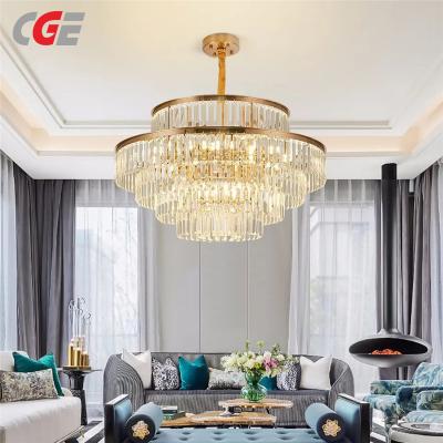CGE-19203 Crystal Tiered Chandelier