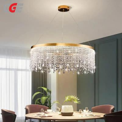 CGE-19208 Gold Crystal Pendant Lighting