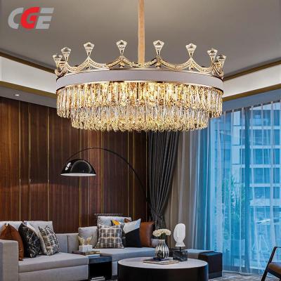 CGE-19217 Restaurant K9 Crystal Hanging Light Fixtures