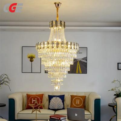 CGE-39598 Crystal Pendant Light for Foyers