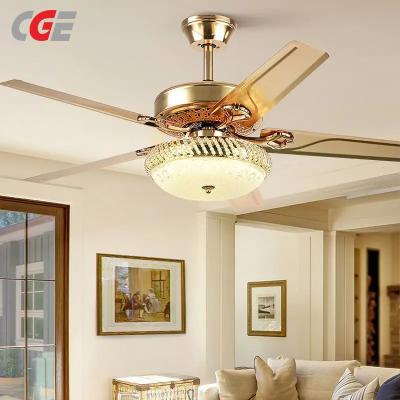 CGE-4801 5 blade fan light ceiling lamp