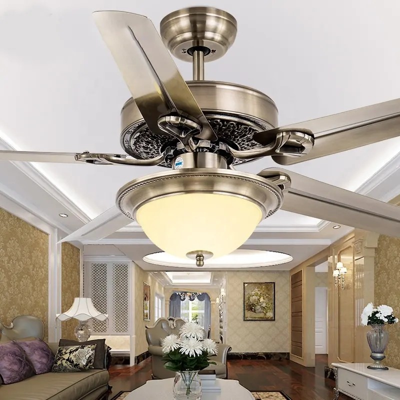 CGE-4811 Vintage-style fan with blade and light kit