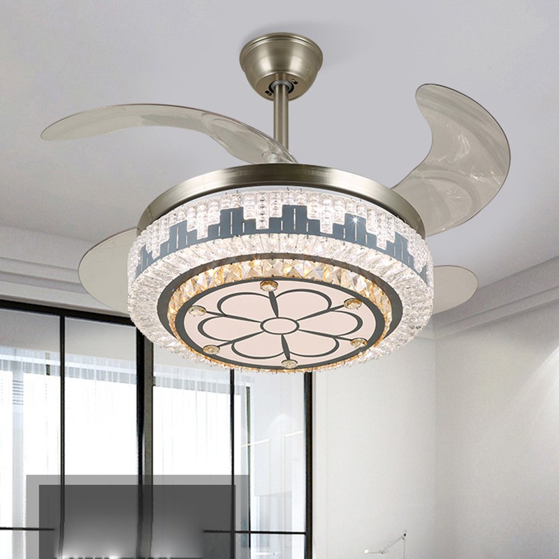 CGE-7184A Crystal Ceiling Fan Light