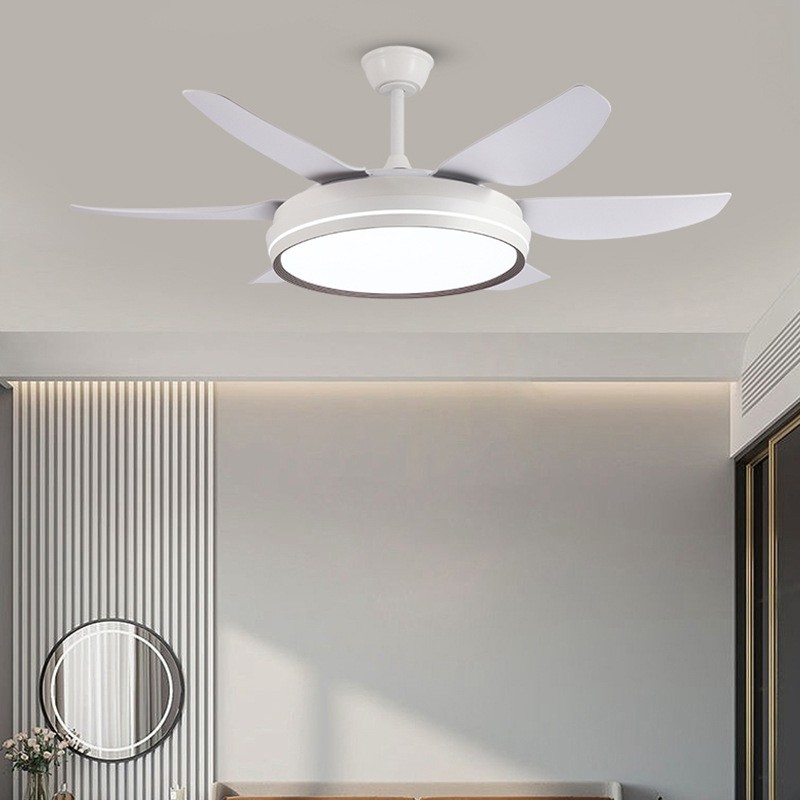 CGE-8069 Dc Remote Control 6 leaf Ceiling Fans With Led Lights