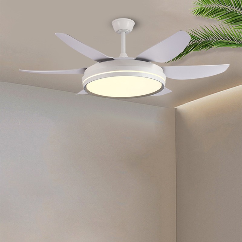 CGE-8069 Dc Remote Control 6 leaf Ceiling Fans With Led Lights