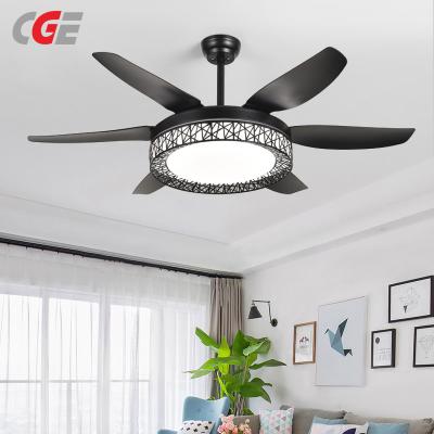 CGE-9917 LED light retractable ceiling fan