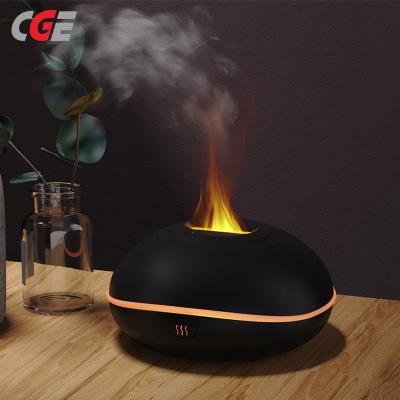 CGE-ADL-SD13 Creative USB Mist Air Humidifier 200ml Flame Diffuser for Relaxation Aromatherapy and Improved Air Quality 