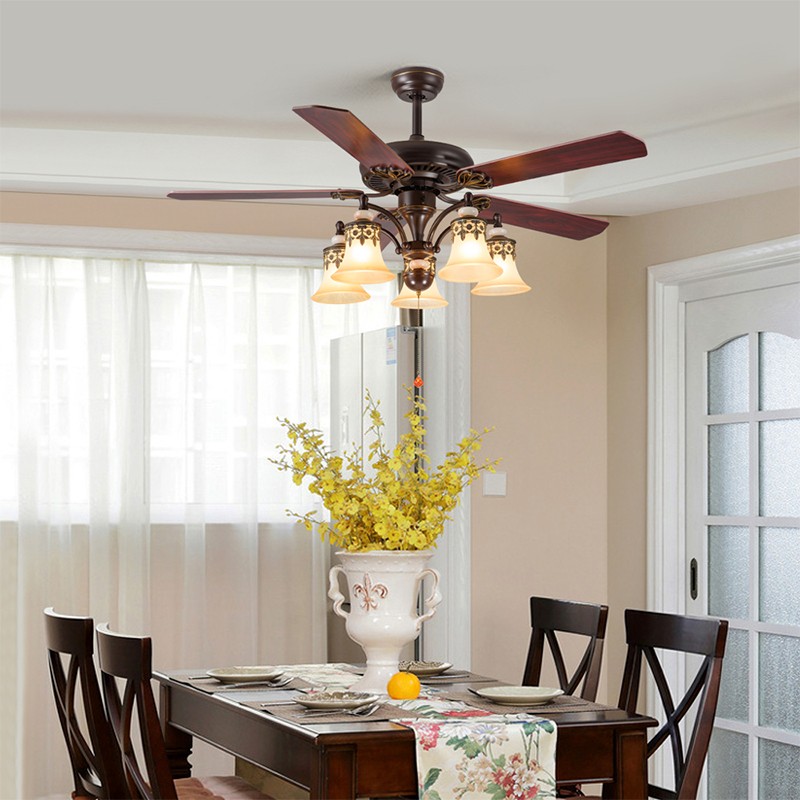 CGE-C124 Ceiling fan with light and remote