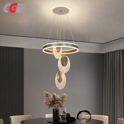 CGE-CY009 Creative Arc Design Hanging Lamp for Kitchen Living Room Office