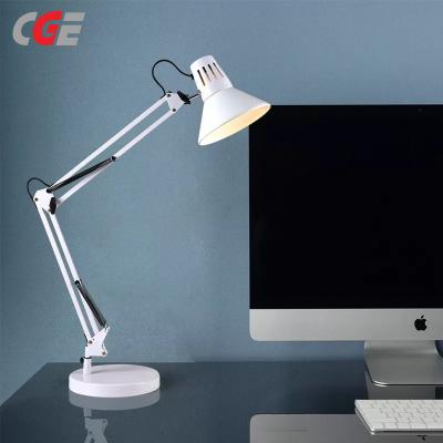 CGE-DEL-218 Table Lamp Desk Lamp Light Modern Minimalist Style Wrought Iron Table Lamp Desktop Adjustable Eye Protection Energy Saving Lamp 