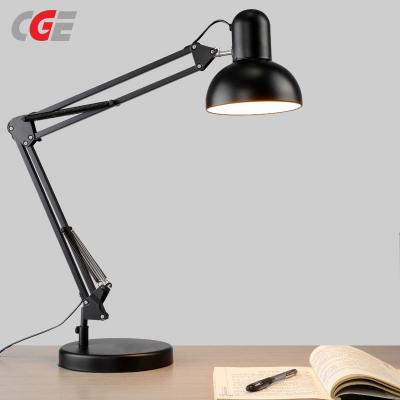 CGE-DEL-800 Heavy Base Top Moving Spring Balanced Swing Arm Desk Lamp