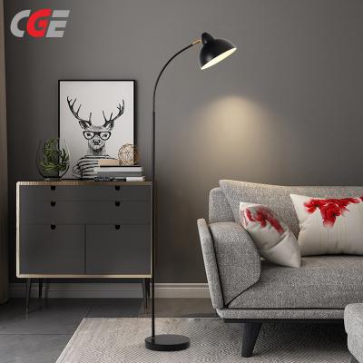 CGE-DEL-890 Modern Standing Lamp with Metal Shade for Living Room Bedroom Study Room Office Hotel