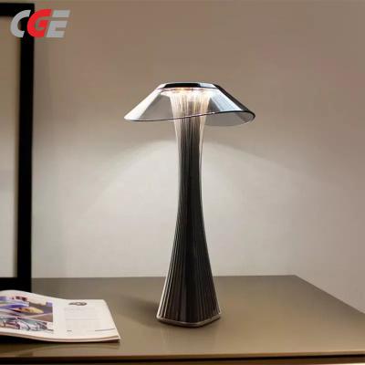 CGE-DEL-A14 LED Modern Table Lamp Small Unique Bedside Table Lamp for Living Room Bedroom