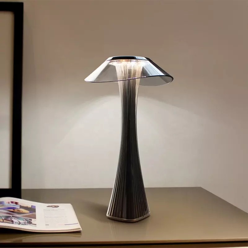 CGE-DEL-A14 LED Modern Table Lamp Small Unique Bedside Table Lamp for Living Room Bedroom