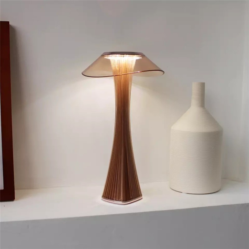 CGE-DEL-A14 LED Modern Table Lamp Small Unique Bedside Table Lamp for Living Room Bedroom