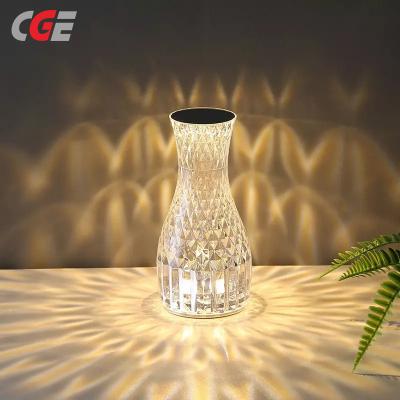 CGE-DEL-A16 Romantic LED Diamond Touch Lamps for Living Room