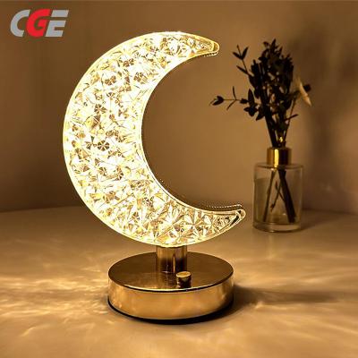 CGE-DEL-C23 Stepless Dimmable Touch Lamp Nightstand Lamp Night Light Moon lamp 
