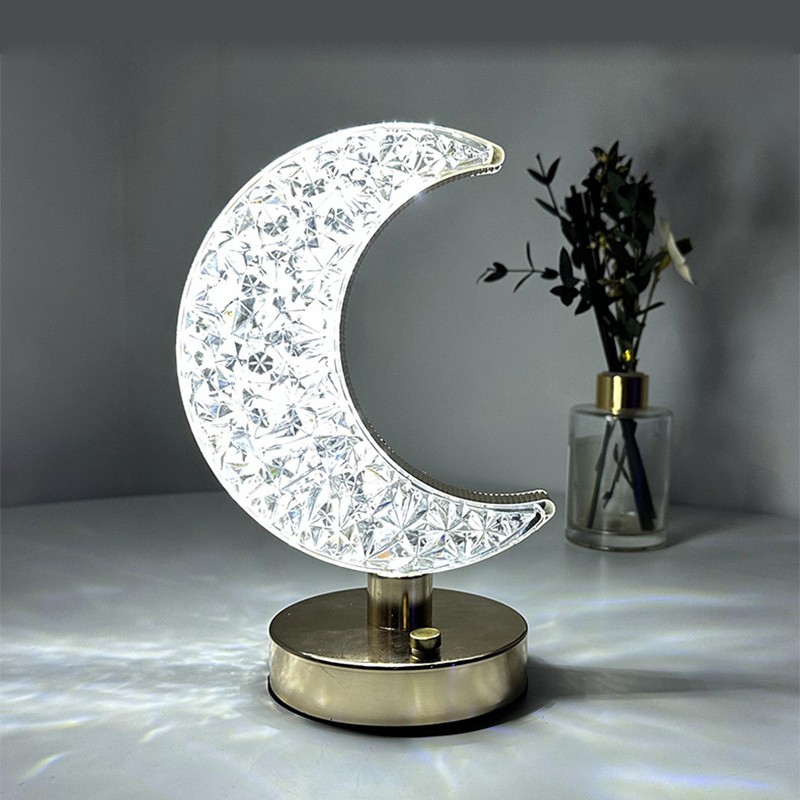 CGE-DEL-C23 Stepless Dimmable Touch Lamp Nightstand Lamp Night Light Moon lamp 