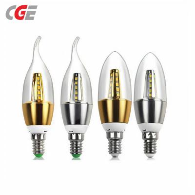 CGE-LLS-003 LED Candle Light Bulb E12/E14