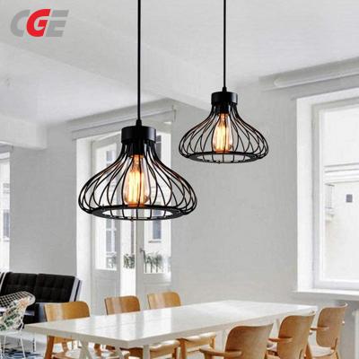 CGE-PD005  Modern Minimalist Wrought Iron Ceiling Pendant Lamp