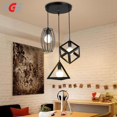 CGE-PD007 Industrial 3-Light Pendant Light