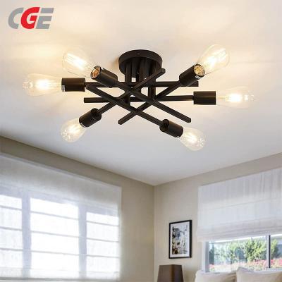 CGE-PD016B Semi Flush Mount Modern Ceiling Light Fixture