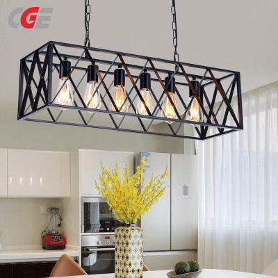 CGE-PD018B 6-Light Farmhouse Chandeliers