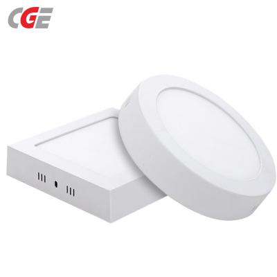 CGE-PL-001 Round Square Aluminum LED Downlight Surface Mounted Panel Light