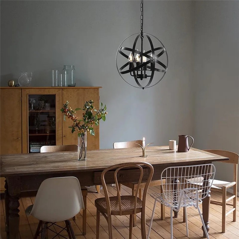 CGE-TL023-4  Adjustable Orbits Ring Pendant Lights for Dining Rooms