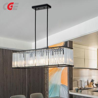 CGE-TL037-4 Adjustable Rectangle Hanging Ceiling Light for Living Room