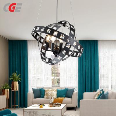 CGE-TL043-4 Nordic Retro Village Industrial Style Chandelier