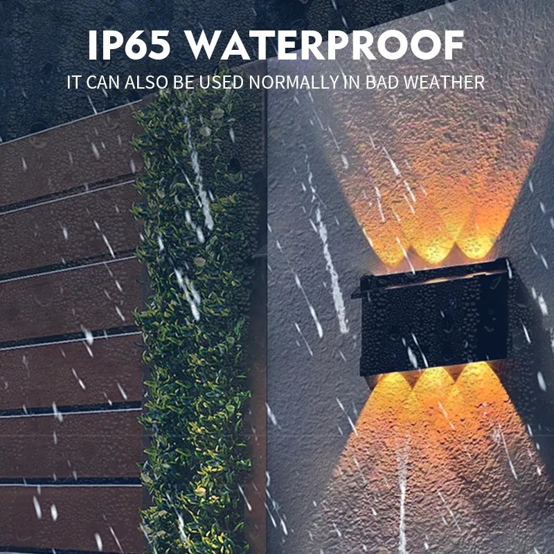 CGE-WL-0218 Solar Wall Lights Outdoor Waterproof