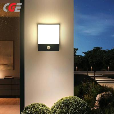 CGE-WL-1765 Outdoor Wall Light with Motion Sensor IP65 Waterproof Outdoor Wall Lights Indoor Outdoor Wall Light with Motion Sensor